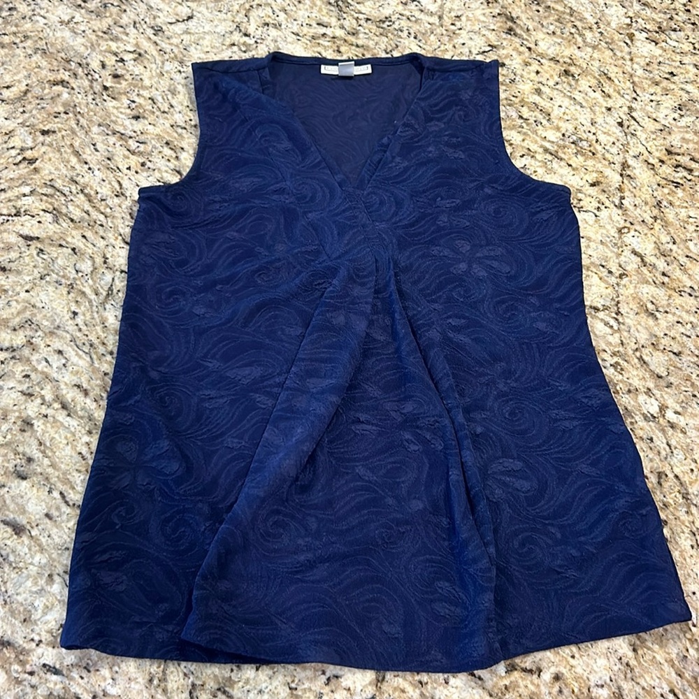 Navy blue top